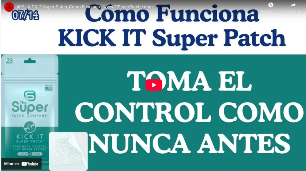 bENEFICIOS PARCHE KICK IT