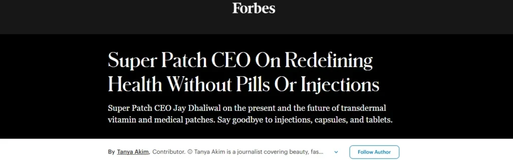 Super Patch en revista FORBES