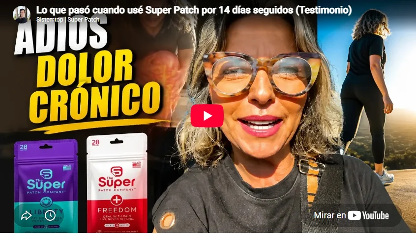 Video sobre dolor crónico y Suspr Patch