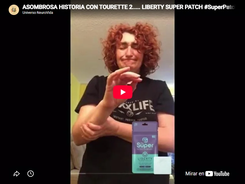 Video señora con síndrome de Tourette